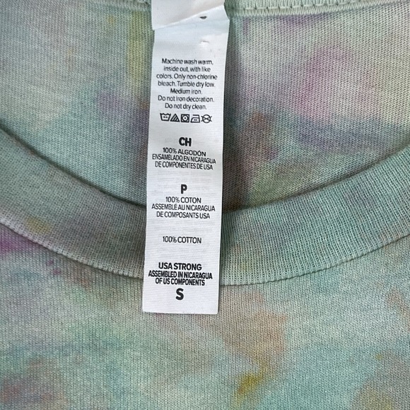 Canvas Bella Shirt Womens S Tie Dye Cowboy Take Me‎ Away Coastal Cowgirl Rodeo - Picture 3 of 6